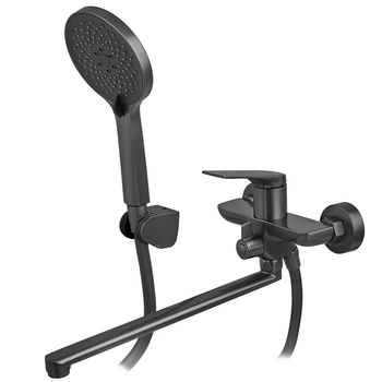 Змішувач для ванни MIXXUS PREMIUM DERBY 006 EURO BLACK (Колір чорний) (MI6602)