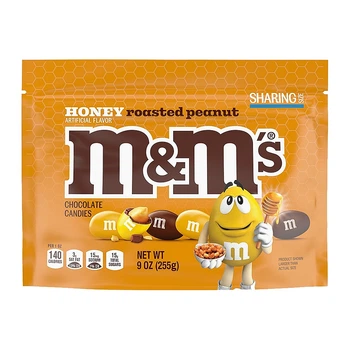 Драже M&M’s Honey Roasted Peanut Share Size Арахис с медом 255г