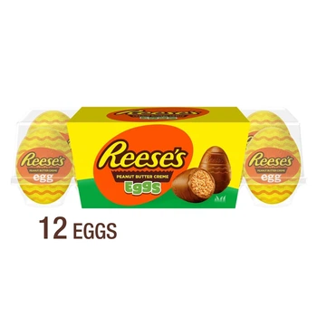 Шоколадные Яйца Reese's Eggs Easter Peanut Butter Creme Пасхальные 408г