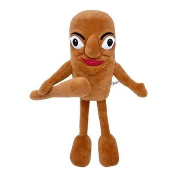 Мягкая игрушка Tung Tung Tung Sahur Italian Brainrot 38см Коричневый