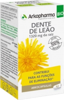 Suplement diety Arkopharma Arkocapsulas Dandelion Mniszek dla ukladu moczowego 42 kapsulki (8470002966659)