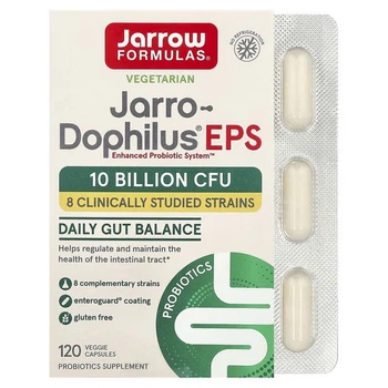 Пробіотик Jarrow Formulas Jarro-Dophilus EPS, 10 млрд КУО, 120 капсул