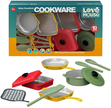 Zestaw naczyń dla dzieci Trifox 10 elementów (5901353675356)