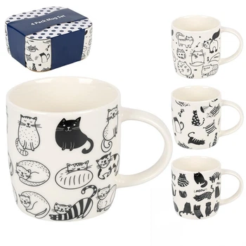 Чашки "Meow" 4пр/наб (R37263)