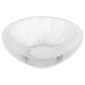 Фруктівниця металева сітчаста Nest 22 см кошик для фруктів на стіл White