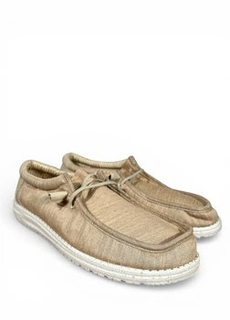 Мокасины Hey Dude Wally Elevated Basics (s/n 41866-289), Бежевый, Размер 44 (US M11), 29 см