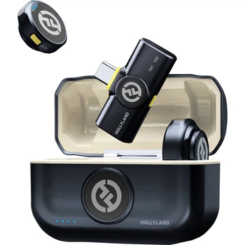Микрофонная радиосистема Hollyland Lark M2 with USB-C RX Black [156012]
