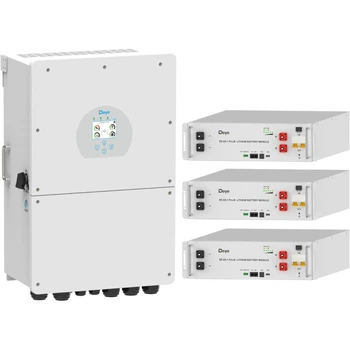 Система хранения энергии Deye SUN-16K-SG01LP1 16kW + 3 АКБ SE-G5.1 Pro-B 15.3 kWh (51.2V/100Ah/5120Wh) [159520]
