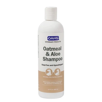 Шампунь гипоаллергенный для собак и кошек Davis Oatmeal & Aloe 355 мл