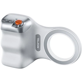 Держатель для смартфона Telesin Fun Shot Magnetic Grip White (P5-MP-001WH) [159883]