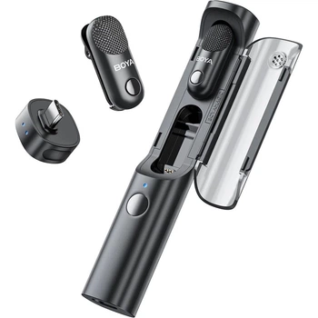 Микрофонная радиосистема Boya Magic 05 USB-C with 2 TX + 1 RX Black [157243]