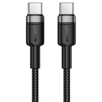 Дата кабель Acefast C22-03 Type-C to Type-C 60W (1.2m) Black