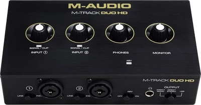 Аудіоінтерфейс M-Audio M-Track DUO HD USB (694318026670)