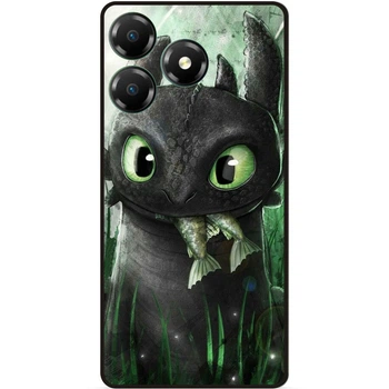 Силіконовий чохол для ZTE Blade A36 з картинкою Як приручити дракона Dragon