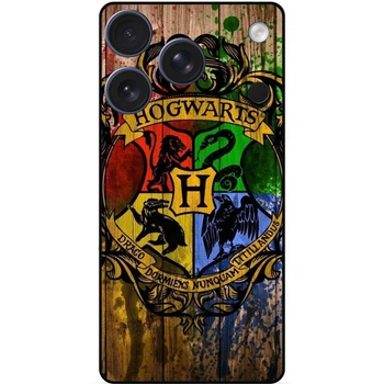 Чехол силиконовый бампер Candy для Iphone 17 Pro с рисунком Hogwarts Хогвартс Гарри Поттер Harry Potter
