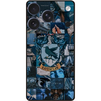 Силиконовый бампер чехол Candy для Iphone 17 Pro Max с рисунком Когтевран Ravenclaw Гарри Поттер Harry Potter