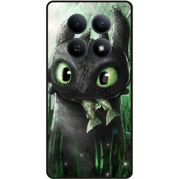 Силиконовый чехол Candy для Xiaomi Redmi Note 15 Pro 5G с картинкой Как приручить дракона Dragon
