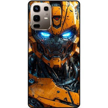 Чехол силиконовый бампер Candy для Infinix Note 50 Pro (X6855) Бамблби Bumblebee