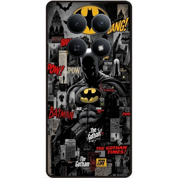 Чехол силиконовый бампер Candy для Xiaomi Poco M8 5G с рисунком Batman Бэтмен