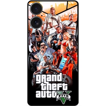 Чехол силиконовый бампер Candy для Iphone 17 с рисунком GTA ГТА