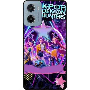 Силіконовий бампер чохол для Motorola Moto G06 K-Pop Demon Hunters