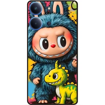 Чохол силіконовий бампер Candy для Xiaomi Poco C85 з малюнком Labubu