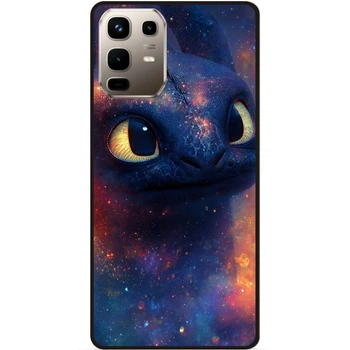 Силиконовый чехол Candy для Infinix Note 50 (X6858) с рисунком Как приручить дракона Dragon