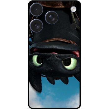 Чехол силиконовый Candy для Iphone 17 Pro Max с картинкой Как приручить дракона Dragon