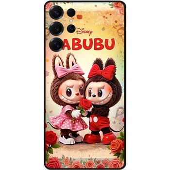Силіконовий бампер чохол Candy для Samsung S25 Ultra з малюнком Лабубу Labubu