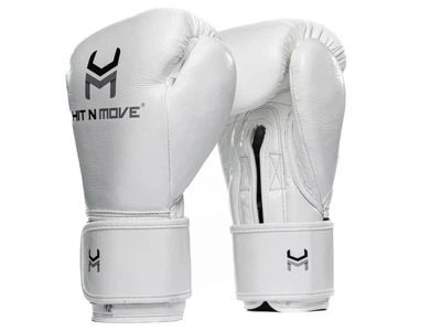 Перчатки тренувальні HIT-n-MOVE Horse Hair 14 унцій білий (5997)