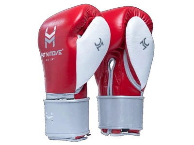 Тренувальні рукавички HIT-n-MOVE Balance All Day Pro 14 унцій червоний/білий (6000)