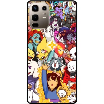 Силиконовый чехол бампер Candy для Infinix Note 50 Pro (X6855) с рисунком Undertale Андертейл