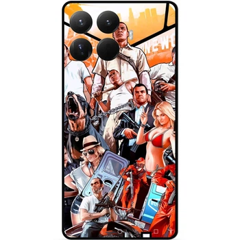 Чехол силиконовый бампер Candy для Xiaomi 15T Pro ГТА GTA