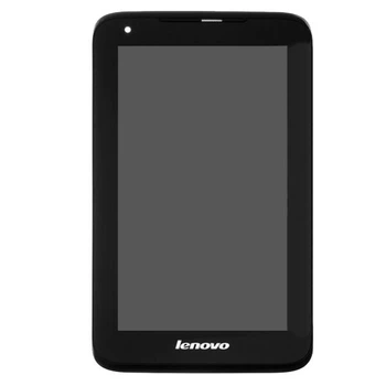 Дисплей (екран) Lenovo A1000L IdeaTab, З сенсорним склом, Чорний - 178484