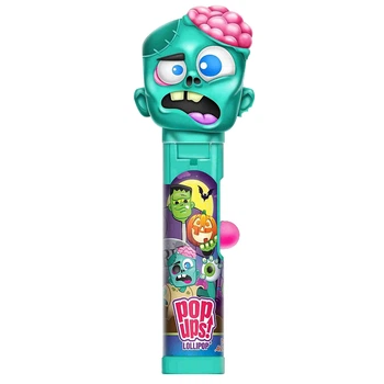 Держатель с леденцом Pop Ups Halloween Monster Scary Lollipop Holders Strawberry Монстр