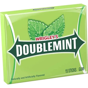 Жувальна гумка Wrigley's Doublemint Chewing Gum 1х15шт