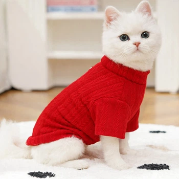 Спортивная кофта для котов (кошек) Колосок XS Красный