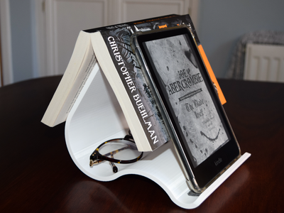 Підставка-органайзер для книги, телефону та аксесуарів (3D друк)