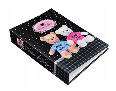 Альбом на 200 фотографий 10*15 см Gedeon MM46200 BEARS Black