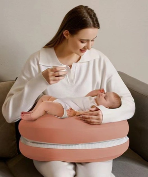 Подушка для годування TomiBaby Рожева пудра 90х60 рожева