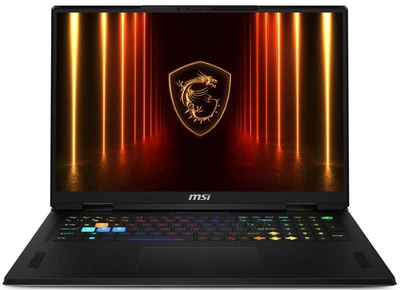 Ноутбук MSI 18 Vector A18 HX AI A9WIG 2.5K IPS 240Hz/Ryzen 9 9955HX/64GB/2TB/RTX 5080/W11P/Cosmos Gray (9WIG-080NL / A9WIG-076US Custom 64GB RAM)