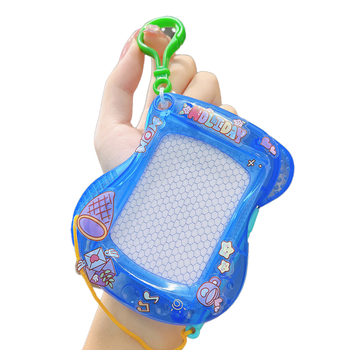 Брелок Інтерактивний Міні для малювання Блакитна Mini Drawing Board Blue 10 см