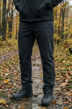 Брюки мужские windstopper Freever UF 8820 черные 2XL