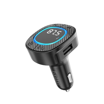 Fm Модулятор MP3 Car Charger 3.0A 1U 1C Earldom ET-M106