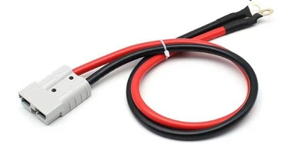 Cиловой кабель питания разъем Anderson 50А 600V для аккумуляторов 10AWG 30см