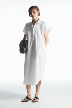 Сукня жіноча COS oversized maxi shirt dress 1226755002 Eur 38 Білий