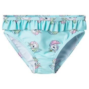Плавки Name it Unicorn, колір блакитний, розмір 110/116 (251.13239623.BTIN)