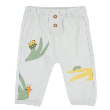 Штани Chicco Jungle, колір білий, розмір 76 (090.07974.030)