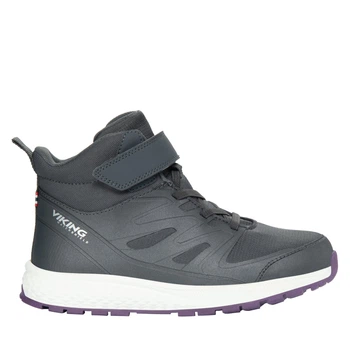Ботинки Viking Equip Mid WP Dark Grey, цвет черный, размер 30 (253.54675.0091)