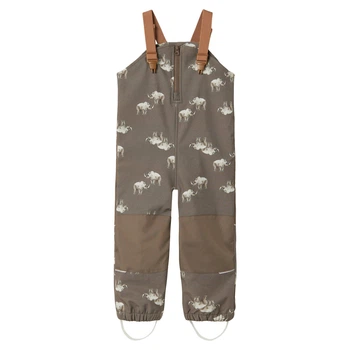Напівкомбінезон Name it Softshell Marc, колір коричневий, розмір 98 (253.13236555.MORE)